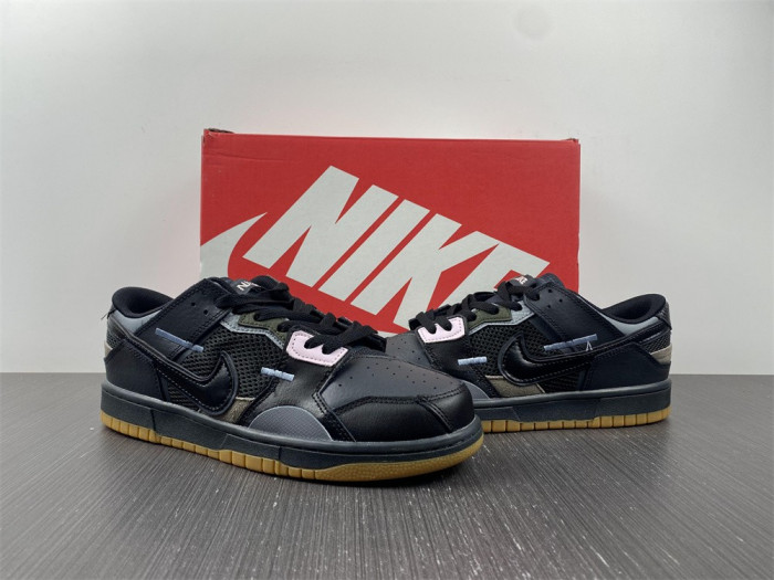 nike dunk low scrap
