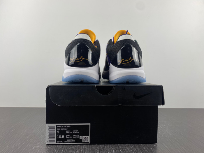 nike kobe 5 protro lakers cd4991-500