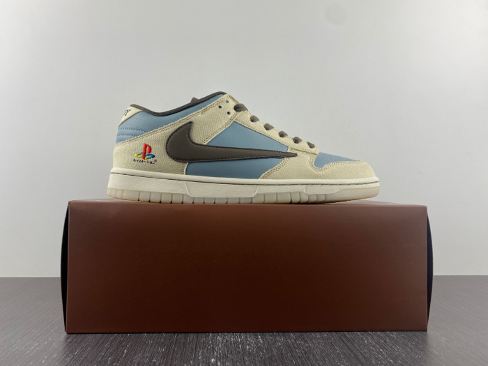 nike dunk low travis scott x playstation cu1726-800