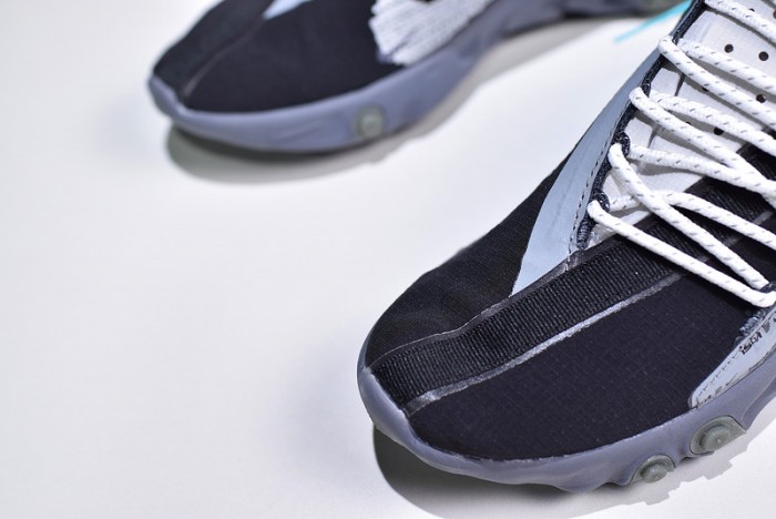 nike react wr ispa black grey ar8555-001
