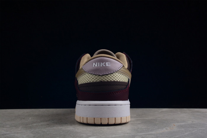 nike dunk low scrap latte dh7450-100