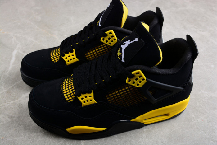 air jordan 4 retro "thunder" 308497-008 (2023)