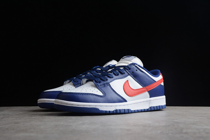 nike dunk low"white and university red dd1503-119