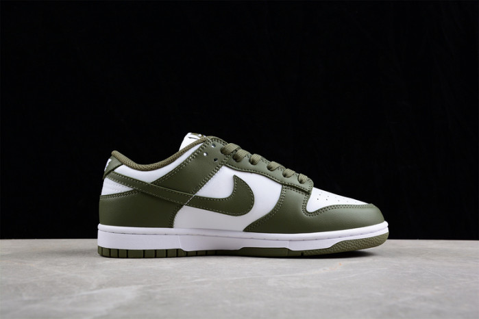 nike dunk low “medium olive” dd1503-120