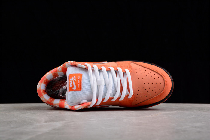 concepts x nike sb dunk low "orange lobster" fd8776-800