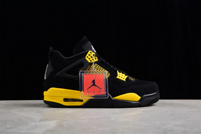 air jordan 4 retro "thunder" 308497-008 (2023)