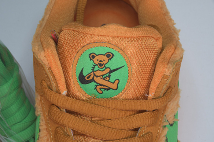 grateful dead x nike sb dunk low“ orange bear” cj5378 800