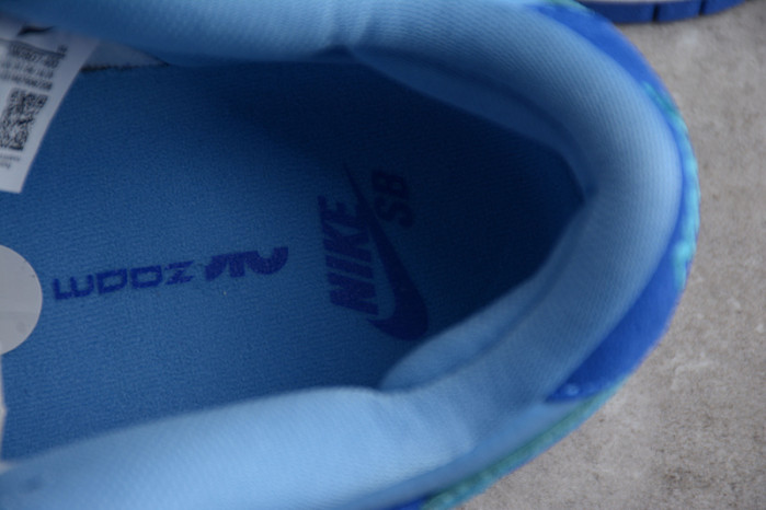 nike sb dunk low “blue raspberry” dm0807-400