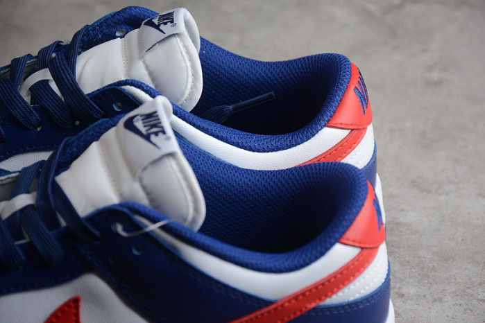 nike dunk low"white and university red dd1503-119