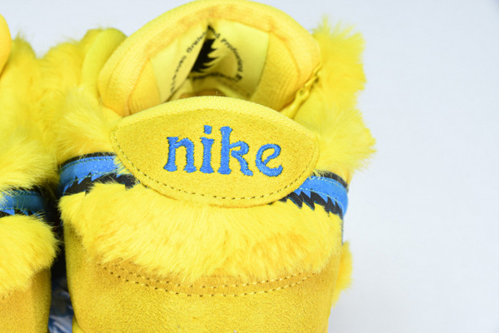 grateful dead x nike sb dunk low“ yellow bear” cj5378-700