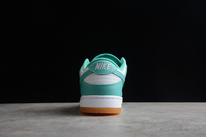 nike dunk low turquoise green orange dv2190-100
