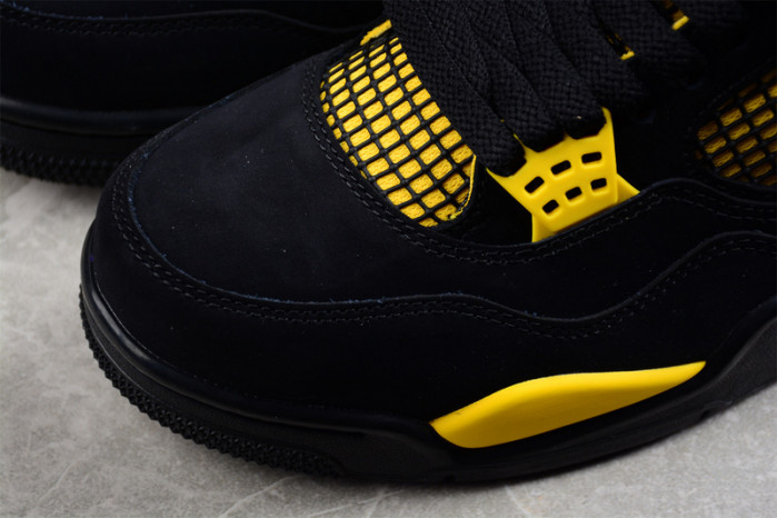 air jordan 4 retro "thunder" 308497-008 (2023)