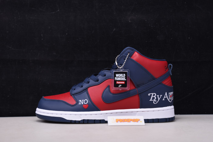 nike dunk high spme by any means navy dn3741-600