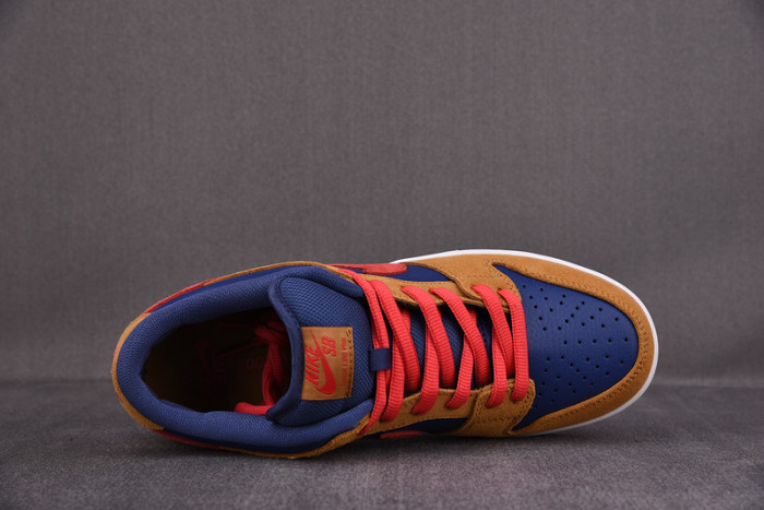 nike sb dunk low reverse papa bear bq6817-700