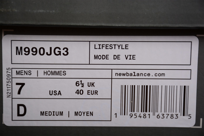 New Balance NB990 M990JG3